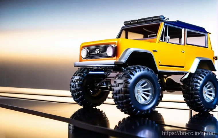 RC카의 경제적 가치 - **Prompt 2: RC Car Customization Workshop**
    "A close-up, well-lit shot inside a clean, organized...